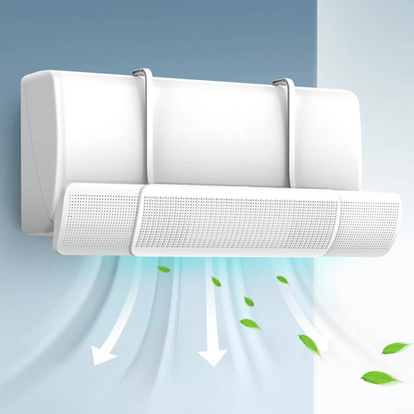 Pare-brise de climatisation Anti-soufflage Direct, universel, coupe-vent, déflecteur de sortie d'air mural, Confinement, Guide d'air froid