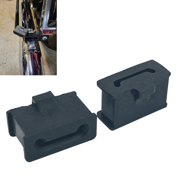Gummi-Auspuffhalterungen, Isolatorbuchse, Sattelstütze für Harley Touring Electra Glide Road King Street Glide CVO