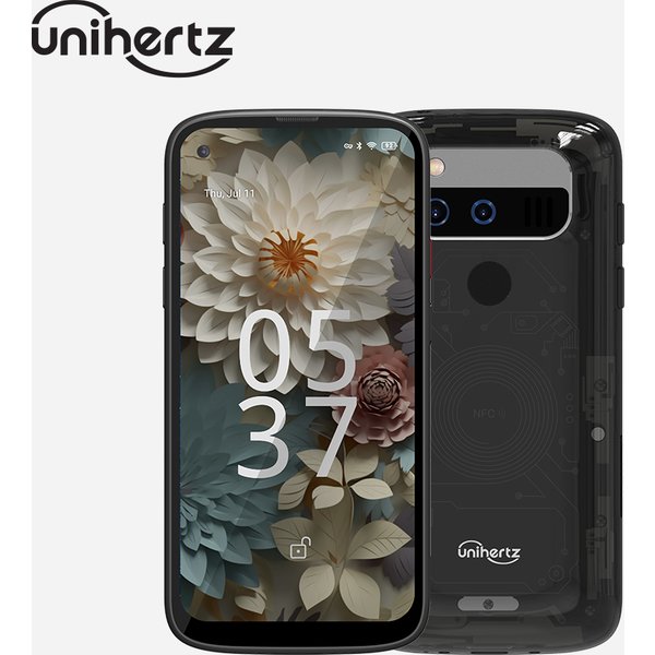 Unihertz Jelly Max, smartphone 5G Android 15, 8+256 Go, avec écran de 5,05 pouces et batterie de 4000 mAh