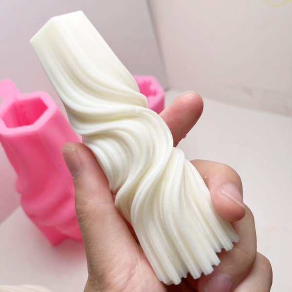 Moule à bougie en Silicone à colonne romaine classique, bricolage de bougies à savon aromatique, fabrication de bougies en résine, cadeaux artisanaux, fournitures de décoration pour la maison