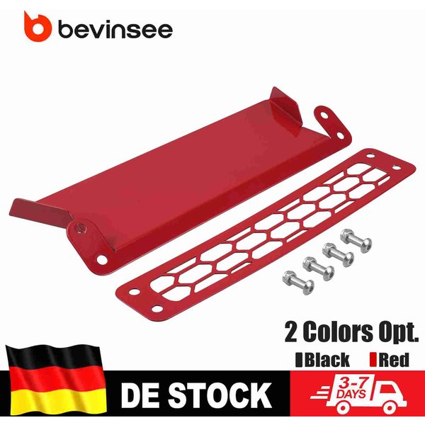 BEVINSEE Version 2 Dynamischer Lufteinlass-Scoop-Kit für VW Golf MK7/MK7.5, Golf GTI/Golf R und Audi S3 8V