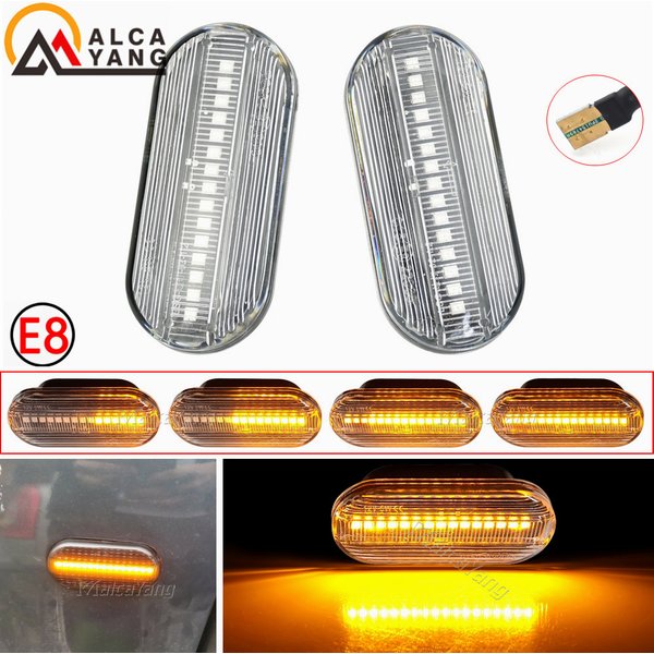Clignotant dynamique à LED pour Ford C-Max, Fi. C. MK6 Focus MK2 ktGalaxy, marqueur de garde-boue latéral, clignotant séquentiel