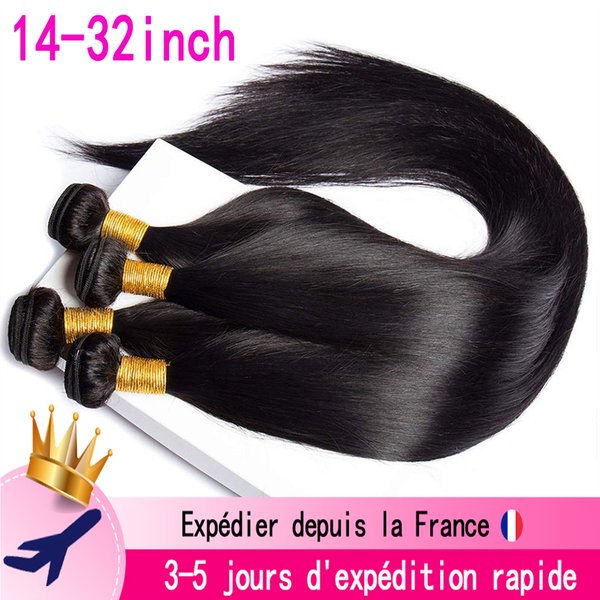 Tissage Straight Human Hair 100% Human Hair For Women Bundles 30 32 inch Virgin Hair Brazilian Remy Weave Human Hair Extensions
