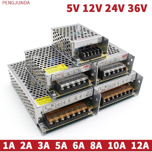 Schaltnetzteil AC-DC 220V bis 5V 12V 24V Netzteil 5V 12V 24V 36V 1A 2A 3A 5A 10A 15A 220V bis 5 12 24V Transformator