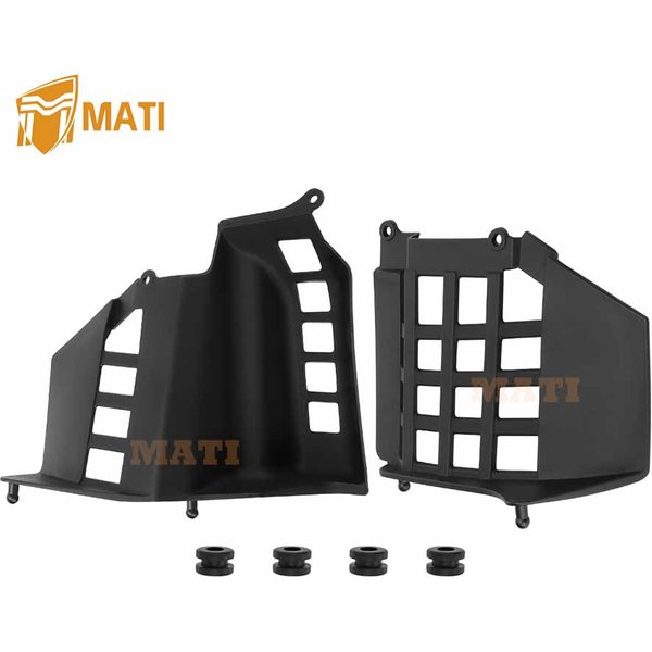 MATI Kit de barre Nerf de protection de talon gauche et droite pour Yamaha ATV Banshee 350 YFZ350 1987-2006 3GG-21691-00-00 3GG-21621-00-00