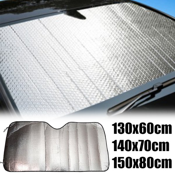 Auto Frontscheibe Sonnenschirm UV-Schutz Versenkbare Schatten Sonnenschutz Windschutzscheibe Visier Abdeckung Auto Vorhang Sonnenschirm Zubehör