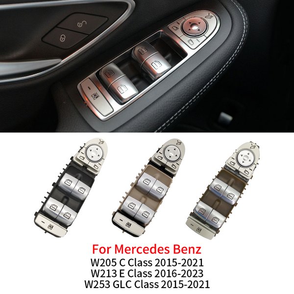 Do Mercedes W205 W253 W213 Samochodowy elektryczny przełącznik szyb Do Benz C E GLC Class 2015-2021 C200 E260 E300 GLC300 2059056811