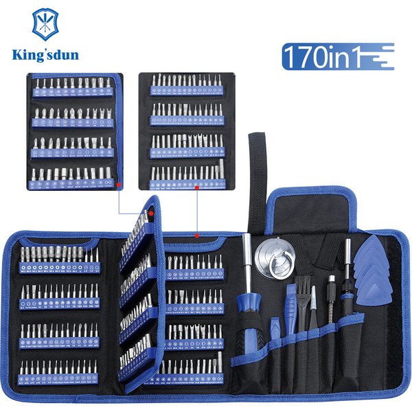 170 in 1 Präzisions schrauben dreher Set Magnet bits Mine kleine tragbare Handwerkzeug-Kits für Xiaomi Handy Handy PC Uhr Reparatur