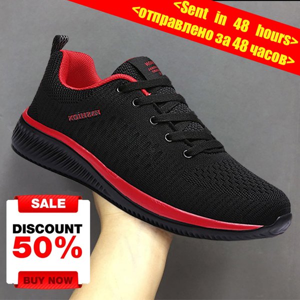 Sportschuhe für Herren, leichte Laufschuhe, zum Gehen, lässig, atmungsaktiv, rutschfest, bequem, große Größe 38–48, Hombre
