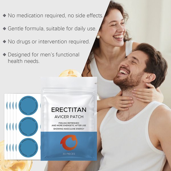 Patch de soin apaisant pour la peau du corps masculin, soins holistiques, revitalise la vitalité des hommes, confort de relaxation post-entraînement