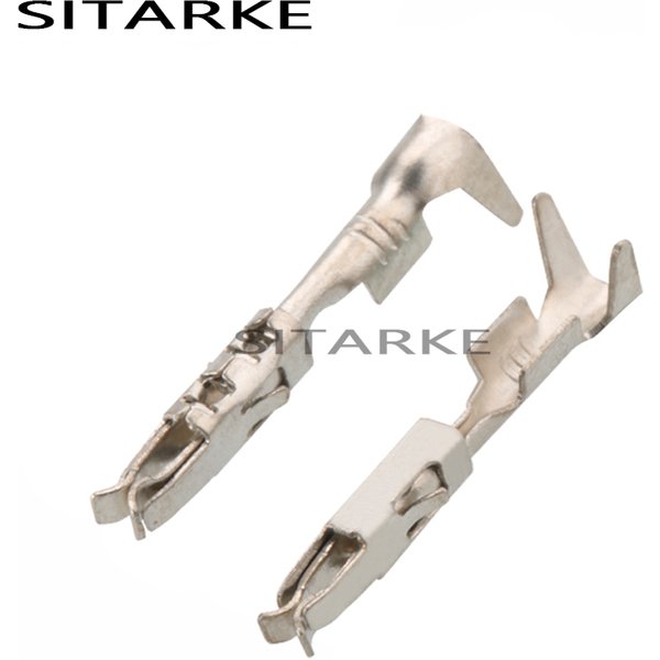 100-teilige Crimp klemme vw 1,5 Serie Auto elektrische Buchsen stifte 61802-2 für Kfz-Steck verbinder