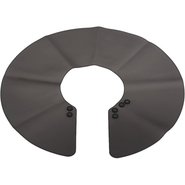 Haircut Neck Cape Wrap Collar Shield Waterproof Silicone Hair Coloring Cuttin Barber Shatterproof Pro hairdressing accessories