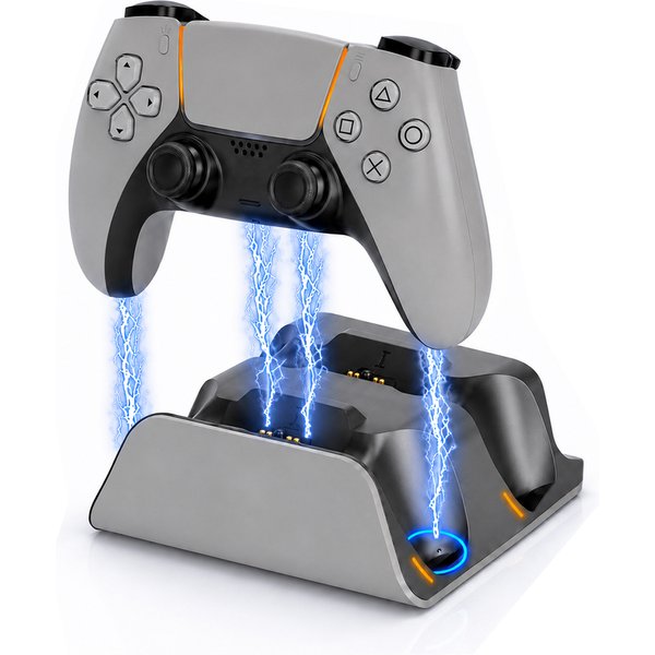 Stacja dokująca do szybkiego ładowania kontrolerów PS5 Podwójna bezprzewodowa stacja ładująca do gamepada PlayStation 5 Akcesoria do podstawki ładującej
