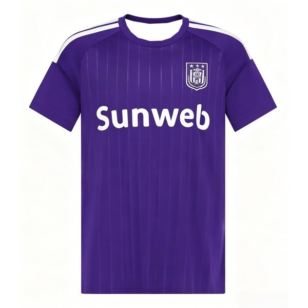 Maillot de football domicile violet Anderlecht 2026-27 pour homme, manches courtes, maillot de football, uniforme de sport à séchage rapide, maillot de football