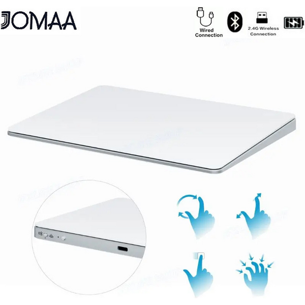 Bluetooth Wireless Trackpad Touchpad Maus Multifunktionsgesten Kabelgebundenes Trackpad für Windows MacOS/Laptop/PC
