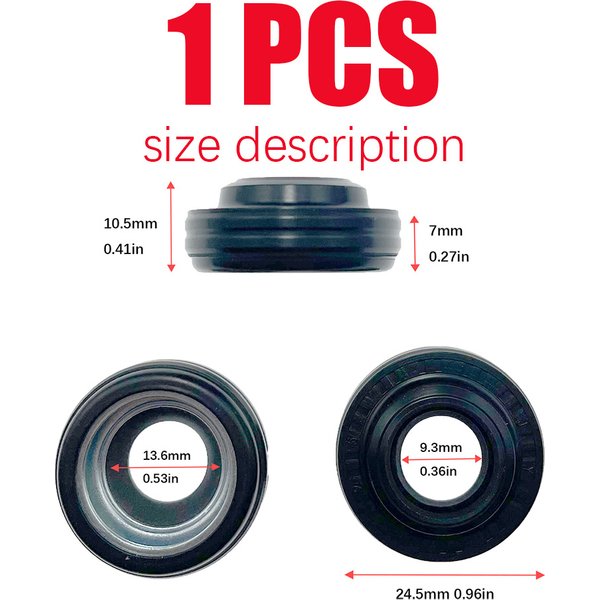 Kostenloser Versand, Öl dichtung des Kompressors für Auto klimaanlagen für Mitsubishi, Kompressor dichtung, 24mm * 7mm * 13mm