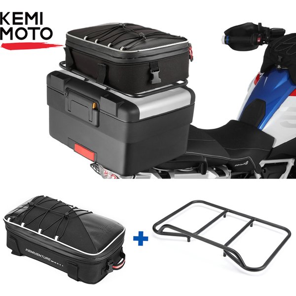 KEMIMOTO Für BMW R1250GS R1200GS F750GS F850GS R1200 GSR ADV ADVENTURE Topcases-Gepäckträger, Heckgepäcktaschen, Vario-Kofferhalterungen