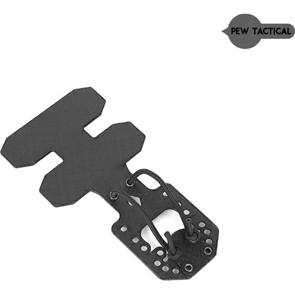 PEW TACTICAL AXL STYLE CommSled Universal PTT Molle Mount für U94 TEA Invisio10/20 CURV Material