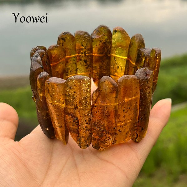 New Amber Bracelet&Bangle for Unisex Gogerous Gift 100% Natural Genuine Bead Factory Baltic Stone Europe Unique Jewelry Supplier