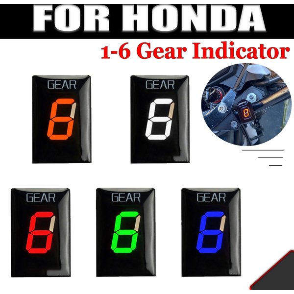 Indicateur d'Affichage d'Engrenage de Moto, pour HONDA CBR600F CBR1000R CBR300R CB500F CB600F CBR500R CBR600RR CB300F CMX500 NC700S NC700X