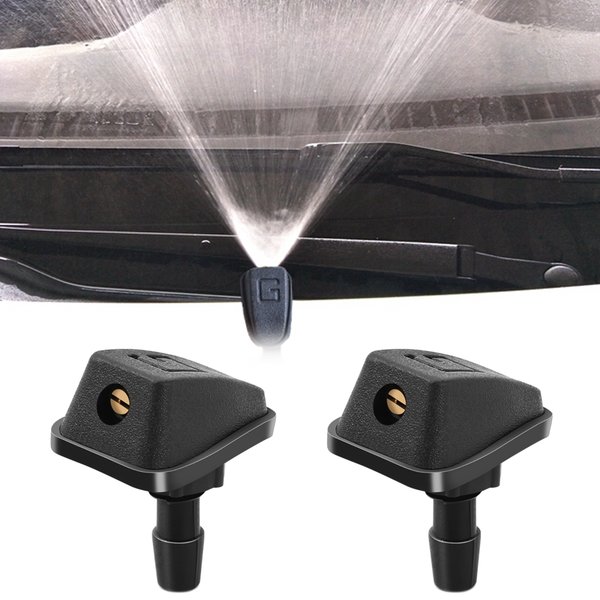 Buse de pulvérisation d'eau d'essuie-glace de voiture, lave-glace automatique, adapté pour Geely Emgrand X7 EC7 Atlas Boyue CK2 GC6, pièces LC, 2 pièces