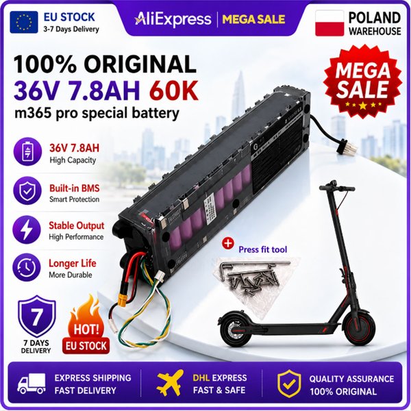7800 mAh 36 V 10S3P Hochleistungs-Lithiumbatterie, speziell für Xiaomi M365 Pro Scooter, Ersatzbatterie mit bis zu 30 km Reichweite