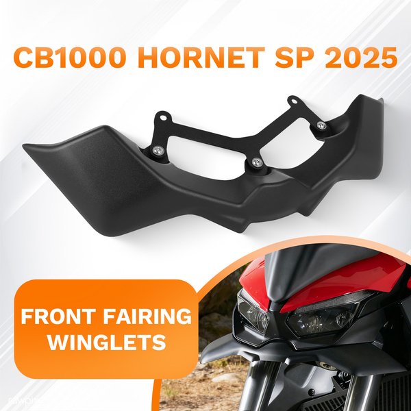 Przedni spojler motocyklowy do Honda CB 1000 CB1000 Hornet SP 25-26, aerodynamiczne skrzydło, owiewka, winglet, dolny spojler, przednia listwa.