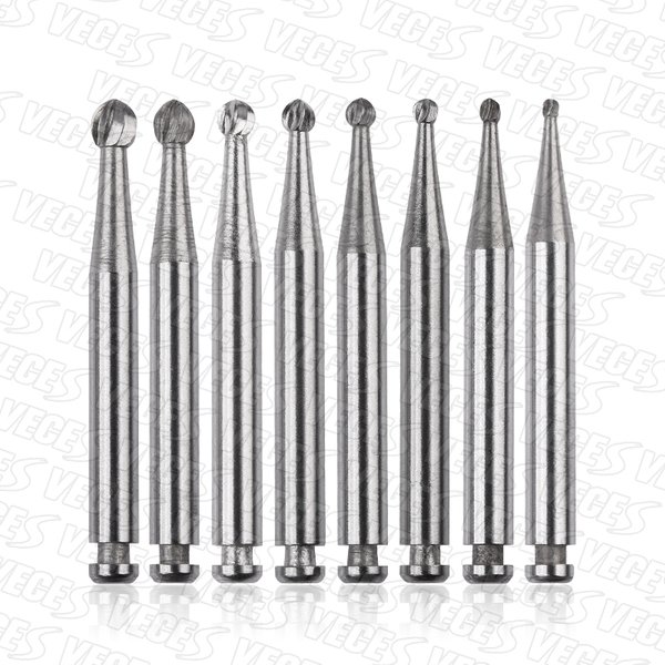 5 teile/paket Dental Niedrige Geschwindigkeit Wolfram Stahl Hartmetall Bohrer RA Serie für Dental Gravur Schleifen Werkzeuge Schaft 2,35mm 22,5mm