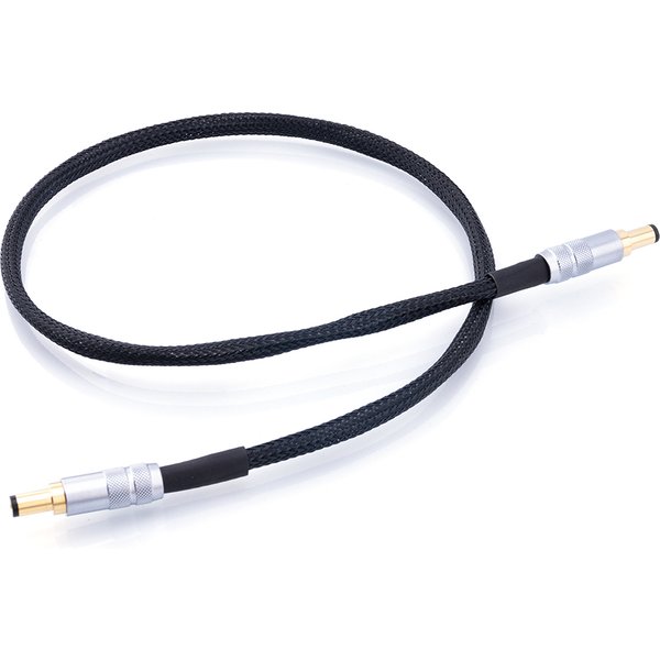 Hifi Occ Silver Plated 12V DC 2.5-2.1 mm Plug Power Cable Connector Male To Male Cord Adapter for Keces Linear Extension DC Wire