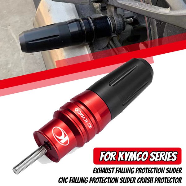 Protection contre les chutes pour moto KYMCO DownTown 350 300i Xciting 250 350 350i 400 CK250T CK300T, glissière d'échappement, glissière de protection anti-chute