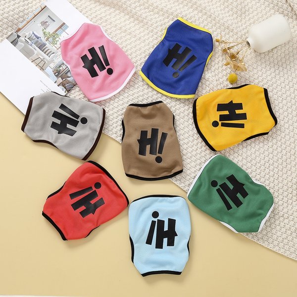 Dog Clothes Pet Shirts Puppy Soft Tank Top Sleeveless Vest Cat Apparel XS-2XL