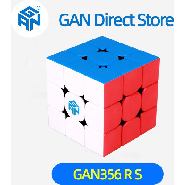 GAN 356 RS Speed Cube Stickerless 3x3 Speedcube 3x3x3 Professional Magic Cube Puzzle Toys for Children GAN Cubes