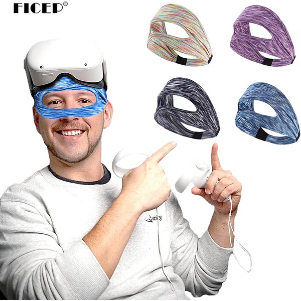 Masque pour les yeux pour Meta Oculus Quest 2, bande anti-transpiration, couverture de lunettes VR, casque de réalité virtuelle respirant pour accessoires Quest 2