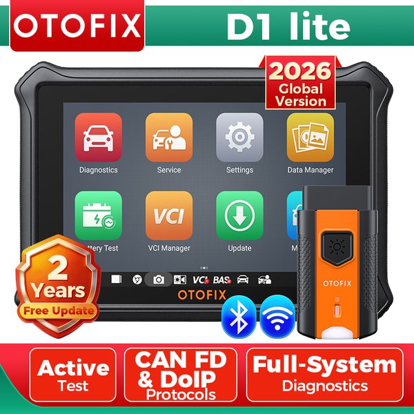 OTOFIX D1 LITE OBD2-Scanner, Autodiagnosetool, Bluetooth, kabellos, bidirektionale Steuerung, OBD-Automobil-Scan-Tool, aktiver Test
