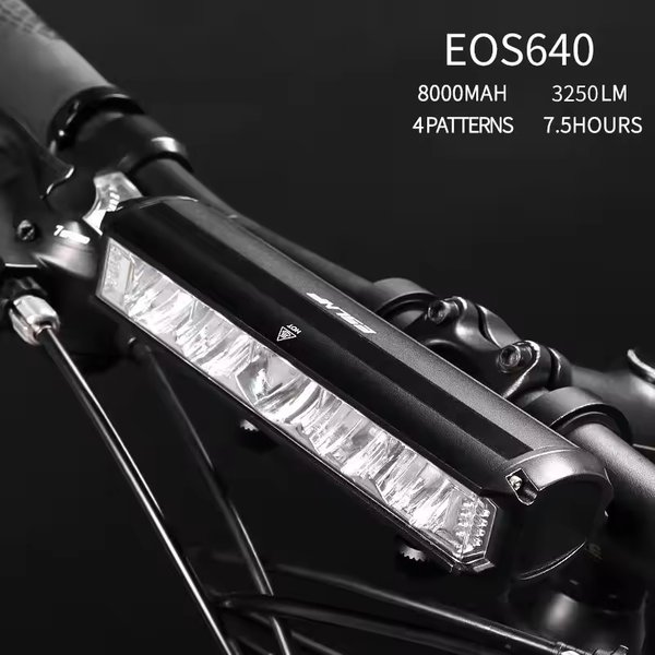 ESLNF Night Cycling Road Bike LED Light Waterproof Rechargeable 3250 Lumen Bicycle Front Light Aluminum Alloy Bicycle Headlight