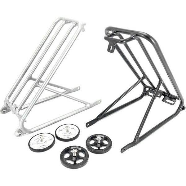 Litepro porte-bagages de vélo pour Brompton porte-vélo pliant en alliage d'aluminium supports de chargement arrière Standard Easywheel