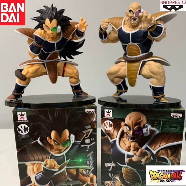 Bandai Original en Stock Banpresto Dragon Ball Anime Raditz Nappa modèle figurine modèle de Garage poupée tout neuf en boîte cadeau