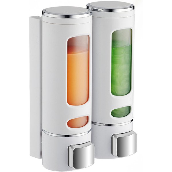 Bathroom Wall Mounted Shower Pump Dispenser Bath Washing Hand Shampoo Liquid Soap Gel Container for Kitchen Hotel Accessories