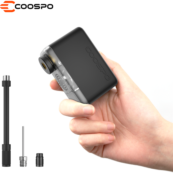 COOSPO X1 Mini Electric Bike Pump 120PSI 500mAh Portable Rechargeable MTB Bike Air Digital Inflator Schrader Presta Tire Valve