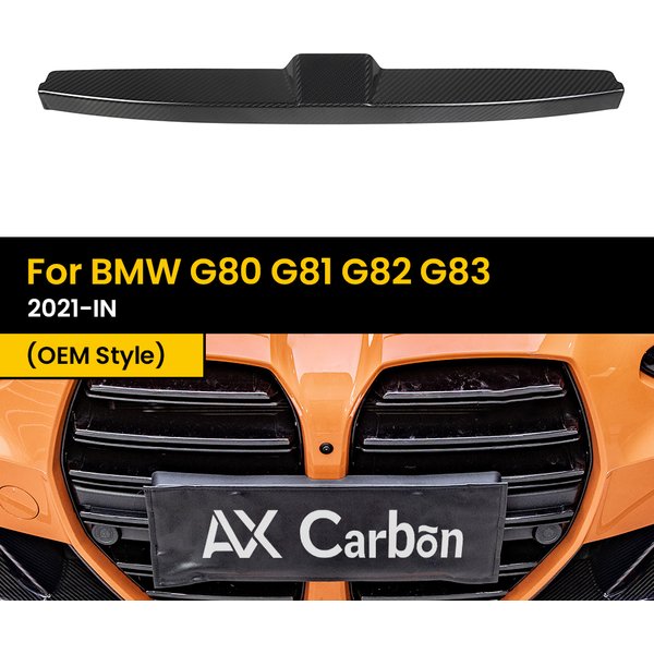 Real Dry Carbon Fiber Crash Foam Cover for BMW G80 G81 G82 G83 OEM Style 2021-IN 1Pcs/Piece