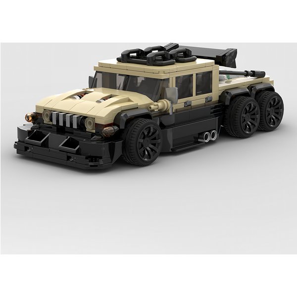Neue MOC-Geschwindigkeit Serie 2009 Mehrzweck-Taktischer LKW Modellbausatz DIY Modulares Auto Montage-Spielzeug Geburtstagsgeschenk für Erwachsene