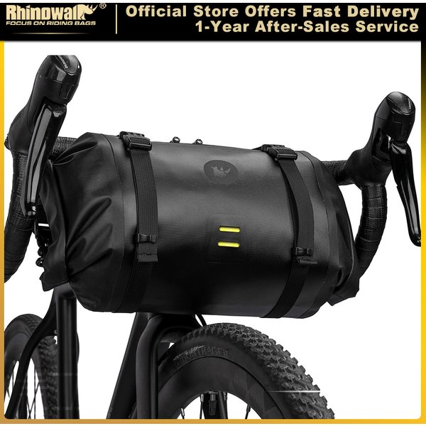 Rhinowalk Bike Handlebar Bag Waterproof Big Capacity 4L-12L Frame Front Tube Cycling Bag Trunk Pannier Bike Accessories