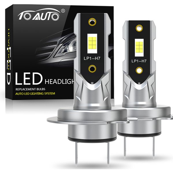 20000LM H7 LED Headlight Kit Mini Bulb 100W CSP 3570 for Car Headlamp Auto Fog Lamps Canbus H7 Led Turbo Automobile 12V 6000K