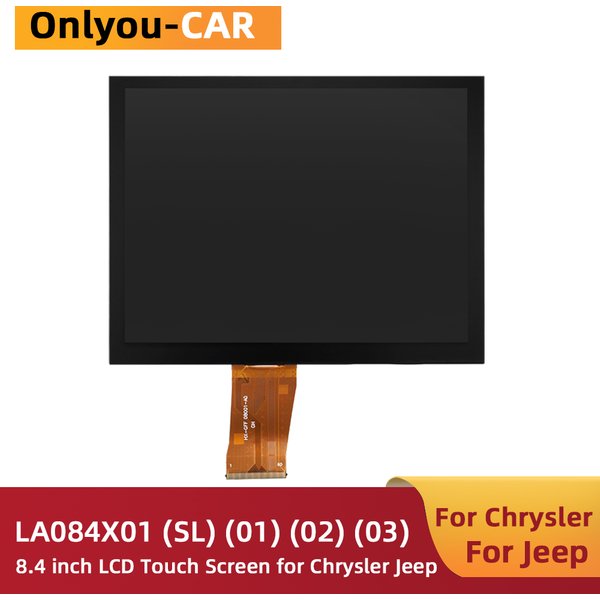 Écran tactile LCD Uconnect 8,4 pouces LA084X01-SL01 SL02 03, navigation radio pour Dodge RAM Jeep Chrysler 2017-2022