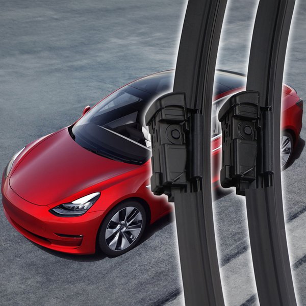 Balais d'essuie-glace avant de voiture, accessoires de voiture, brosses, 28 + 17 pouces, modèles 3 2018-2022, 2018, 2019, 2020, 2021, 2022