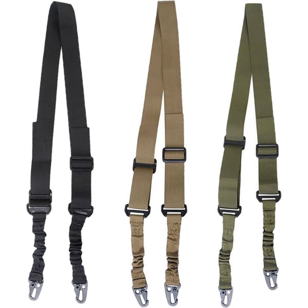 2 Point Sling Shoulder Strap Outdoor Rifle Sling Shoulder Strap Metal Buckle Belt Hunting Accessories