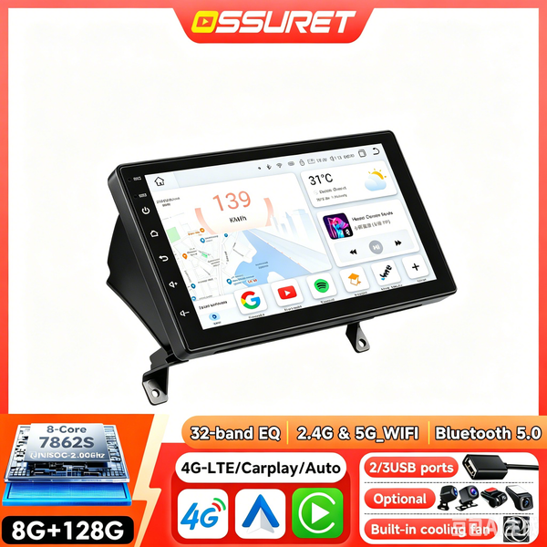 Autoradio Android 2Din pour OPEL ASTRA H 2006-2014, Carplay sans fil, 8 cœurs, GPS, caméra 360°, multimédia automobile, WIFI, DSP