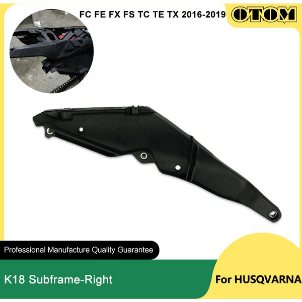 OTOM 2016-2019 sous-cadre droit de moto Support de siège arrière sous-cadre de contre-pointe pour HUSQVARNA FC FE FS TC TE TX 250 300 350 450