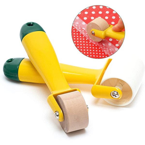 Quilting Seam Roller Sewing Seam Roller Wallpaper Roller With Easy to Grip Handle For Sewing Print Ink Wallpaper Home Decoration