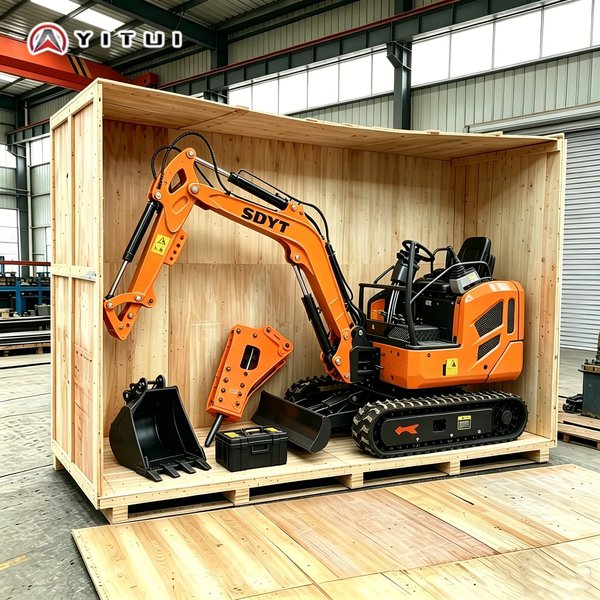 1,8-Tonnen-Minibagger mit großem Arbeitsbereich, geringer Vibration und langer Lebensdauer für kleine gewerbliche Bauprojekte, kundenspezifisch angepasst.